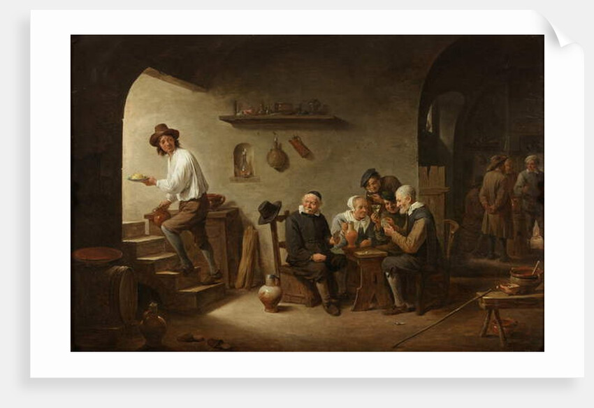 Interior of a Tavern, c.1640 by David the Younger Teniers