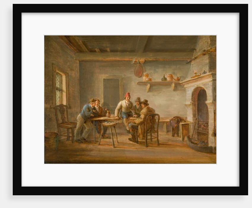 Interior of an English Inn by English School