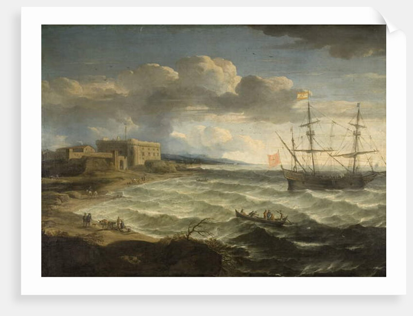 Coast Scene - The Debarkation by Jacob Appel