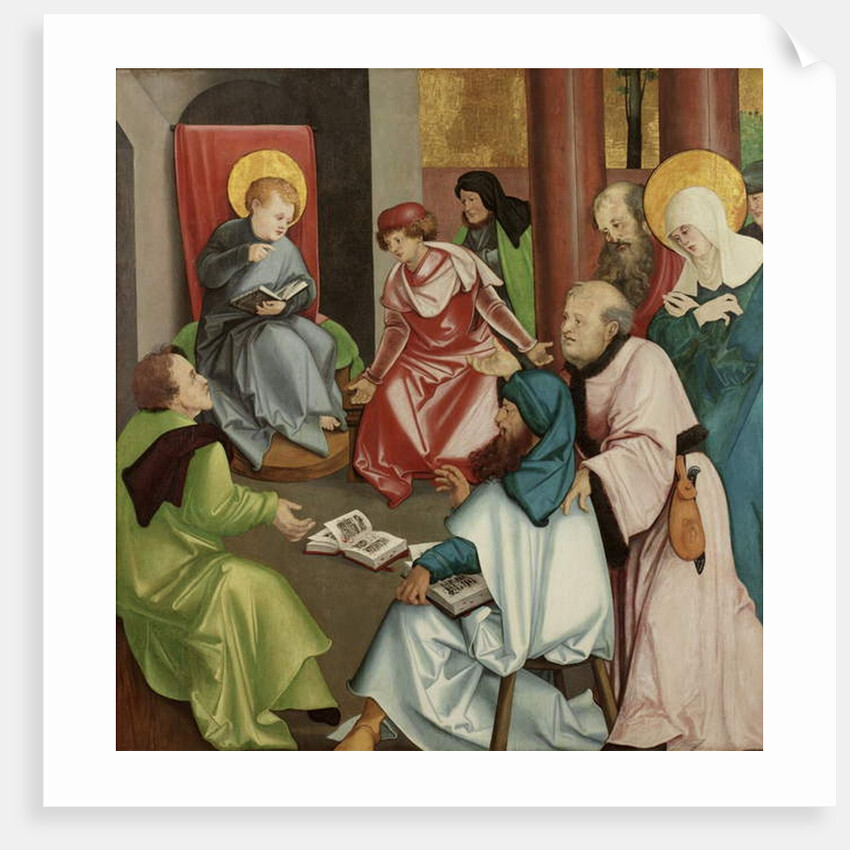 Christ in the Temple, c.1510-30 by Hans Leonard Schaufelein