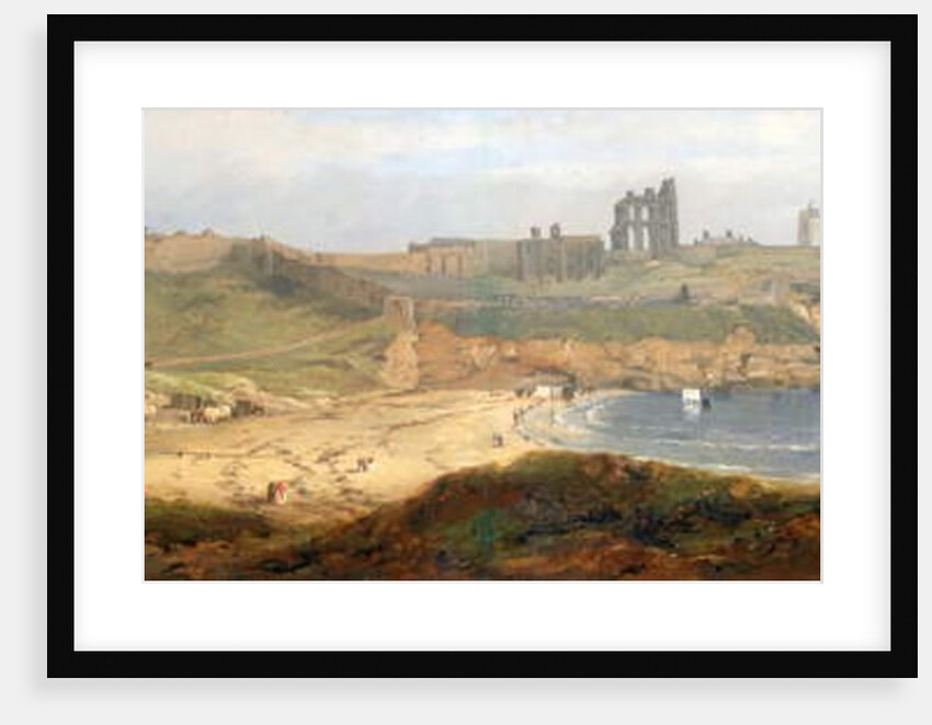 Priory and Castle, Tynemouth by John Wilson Carmichael