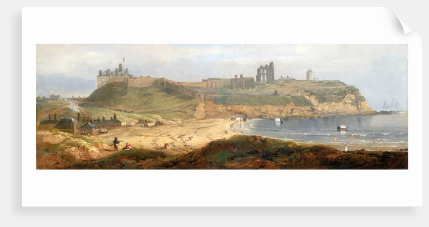 Priory and Castle, Tynemouth by John Wilson Carmichael