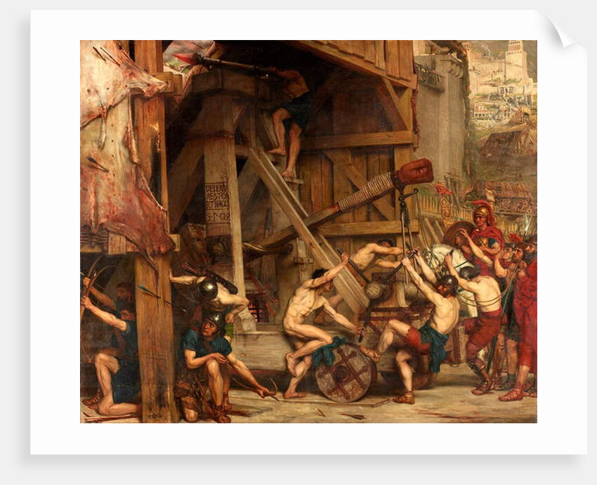 The Catapult, c.1868-72 by Edward John Poynter