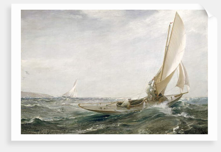 Through Sea and Air, 1910 by Charles Napier Hemy