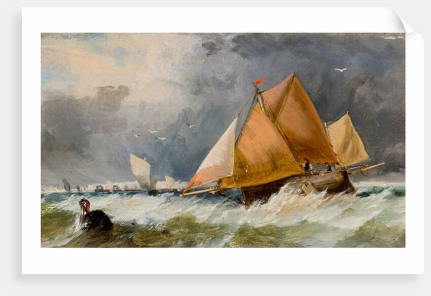 Fishing boats, Brighton by Richard Beavis