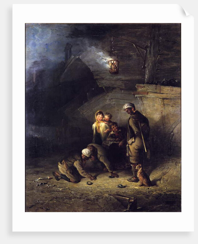 Pitmen Playing at Quoits by Henry Perlee Parker