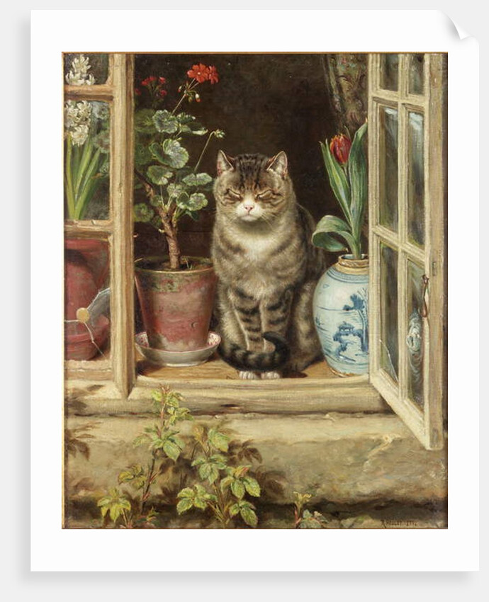 Blinking in the Sun, 1881 by Ralph Hedley