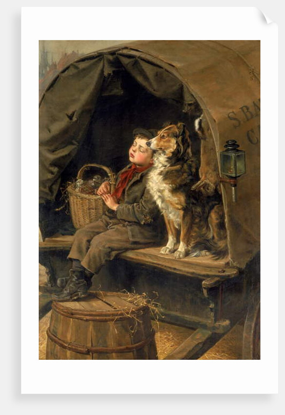 Last in Market or The Carrier's Cart by Ralph Hedley