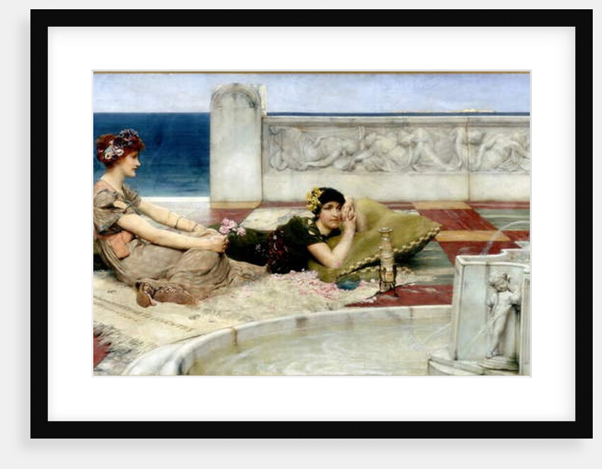 Love in Idleness, c.1891 by Lawrence Alma-Tadema