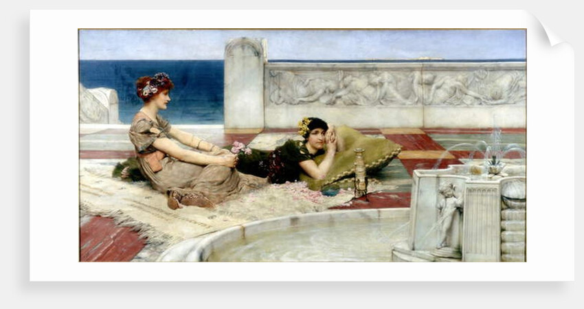 Love in Idleness, c.1891 by Lawrence Alma-Tadema