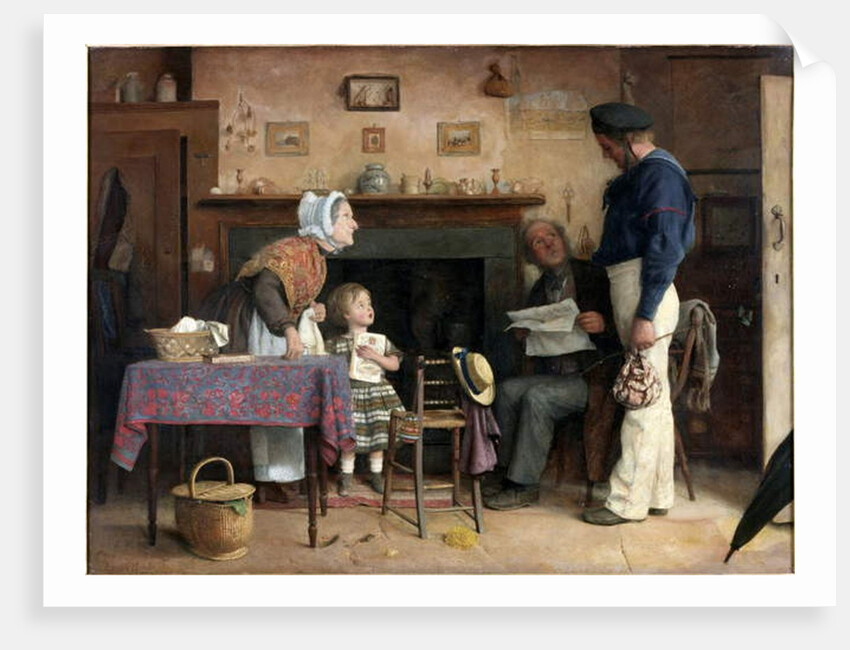 The Return of the Runaway, c.1862 by Joseph Clark