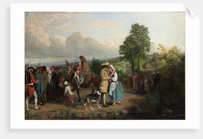 Evangeline, 1858 by Henry Hetherington Emmerson