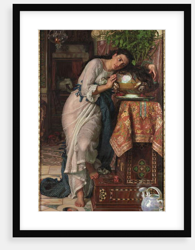 Isabella and the Pot of Basil, 1868 by William Holman Hunt