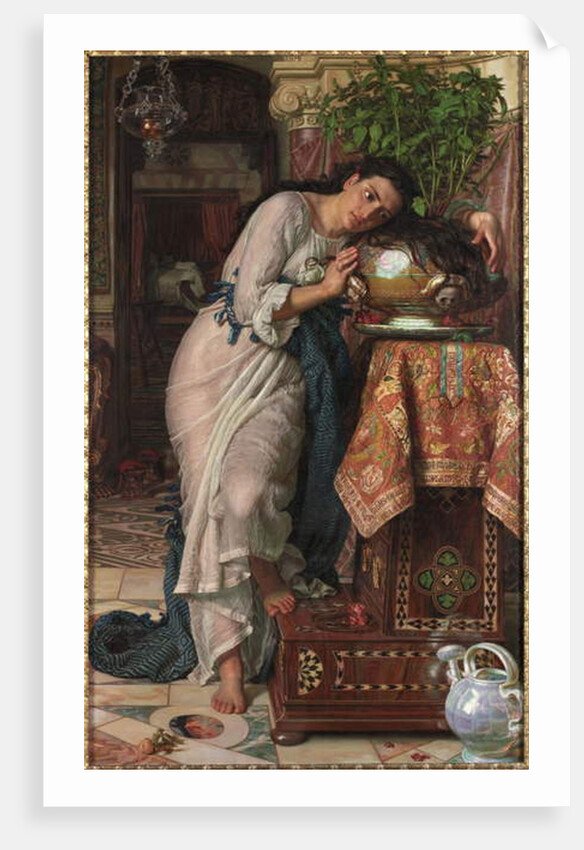 Isabella and the Pot of Basil, 1868 by William Holman Hunt