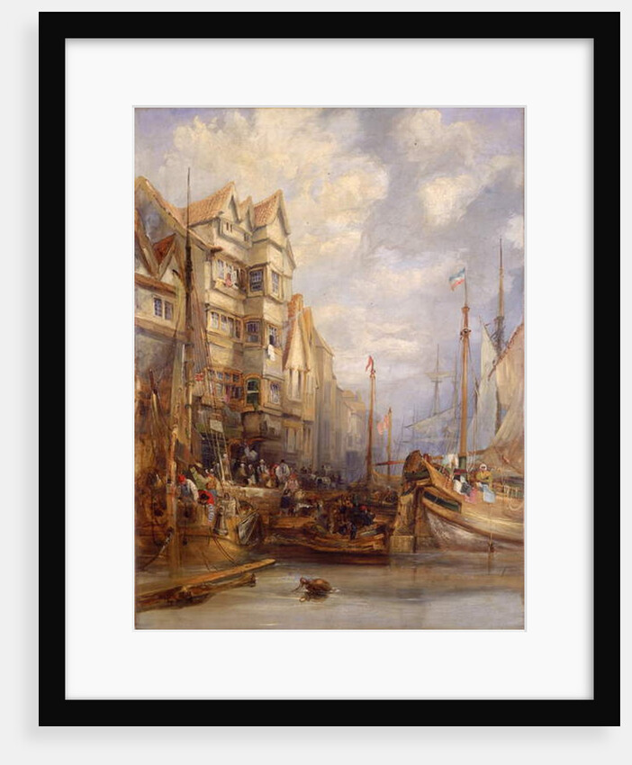 Grey Horse Inn, Quayside, Newcastle upon Tyne, c.1830-35 by George Balmer