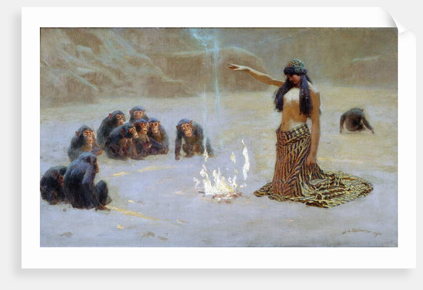 Study for 'The Unknown', 1912 by John Charles Dollman