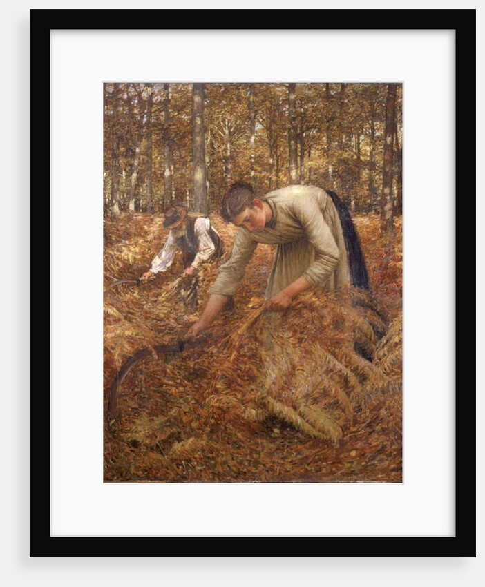 Gathering Bracken, c.1899 by Henry Herbert La Thangue