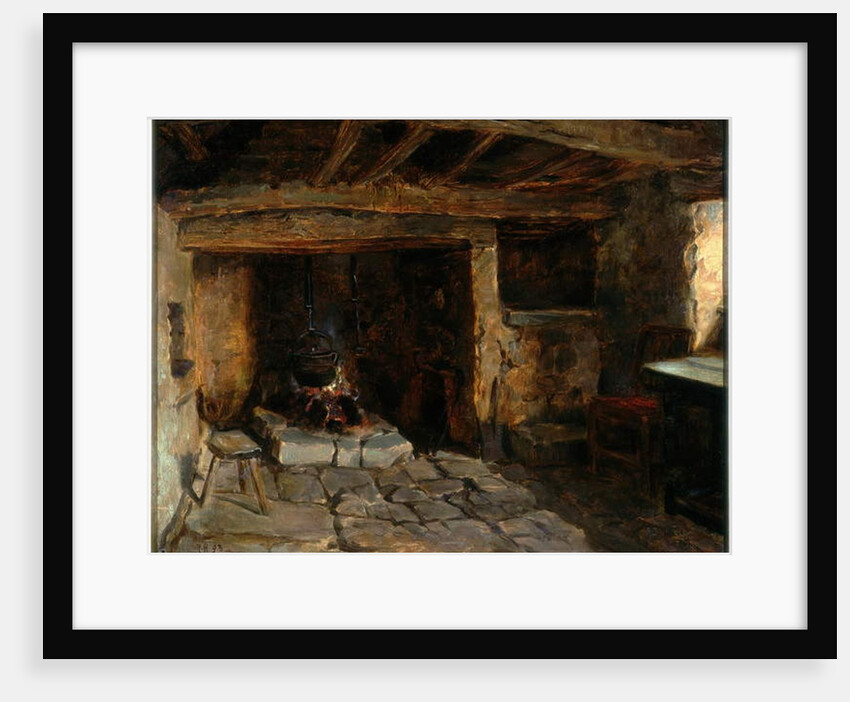 The Old Kitchen, 1893 by Ralph Hedley