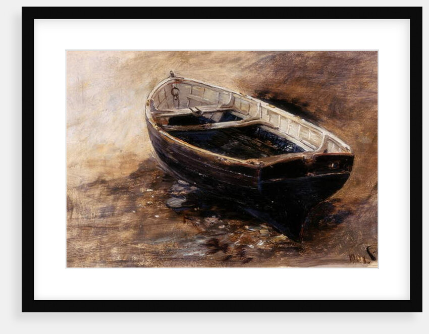 Study of a Dinghy, 1901 by Charles Napier Hemy