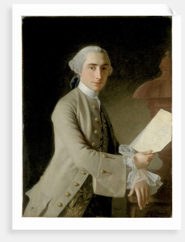 Portrait of James Adam, 1754 by Allan Ramsay