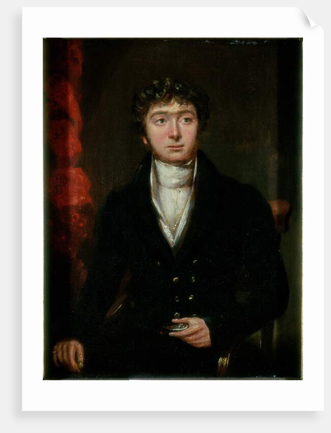 Portrait of John Martin, c.1816-20 by William (attr. to) Dixon