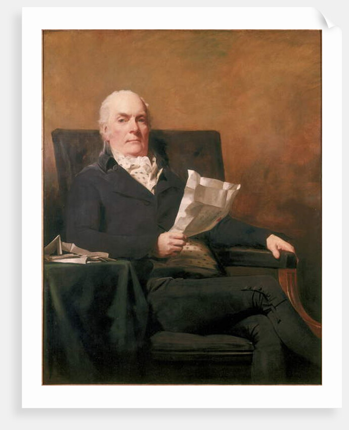 Robert Allan of Kirkliston, 1800 by Henry Raeburn