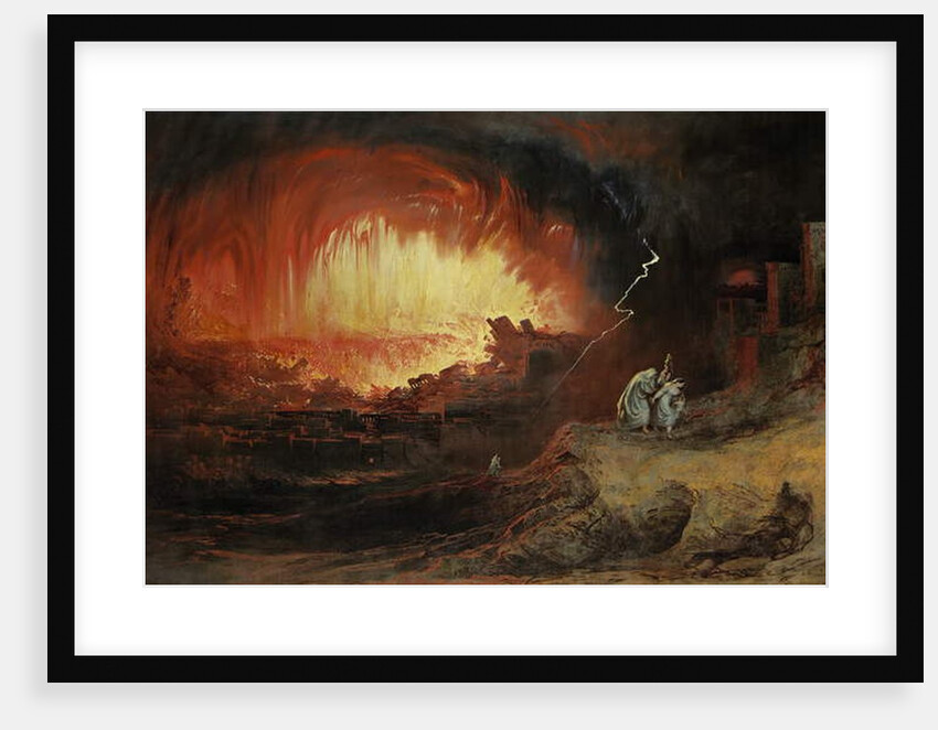 The Destruction of Sodom and Gomorrah, 1852 by John Martin