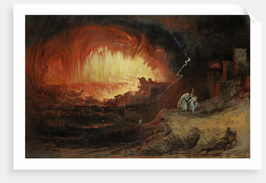 The Destruction of Sodom and Gomorrah, 1852 by John Martin