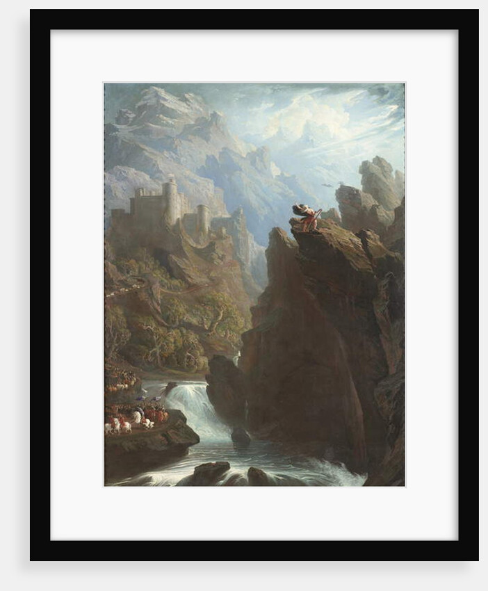 The Bard, c.1817 by John Martin