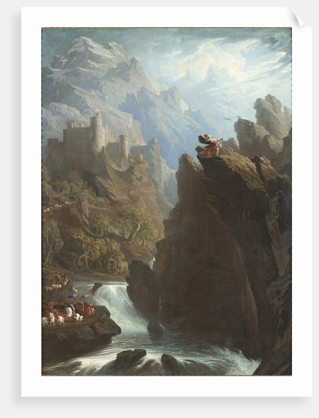 The Bard, c.1817 by John Martin