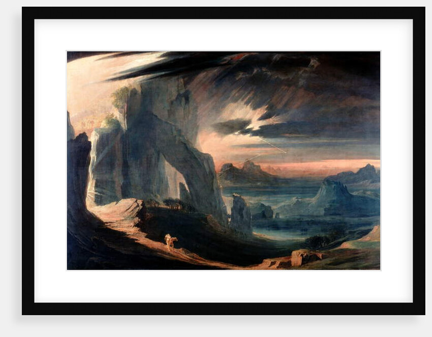 The Expulsion of Adam and Eve from Paradise, 1823-27 by John Martin