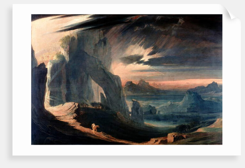 The Expulsion of Adam and Eve from Paradise, 1823-27 by John Martin