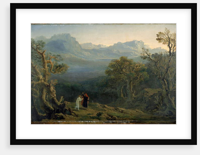 Edwin and Angelina, 1816 by John Martin