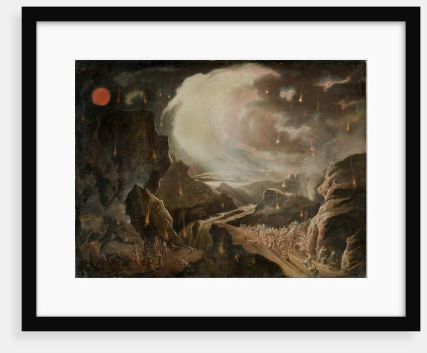 Biblical Destruction Scene by John Martin
