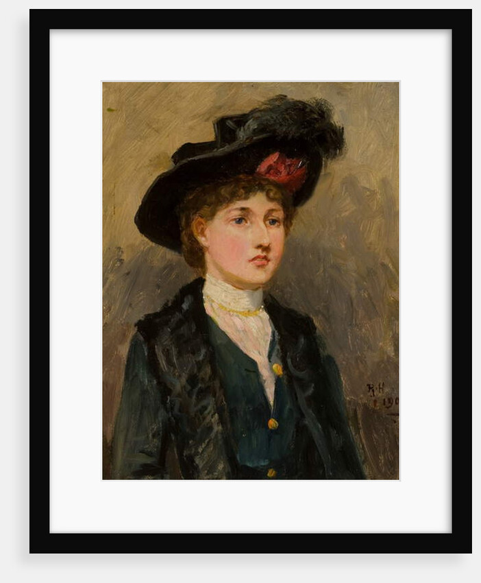 Elsie Wright, 1902 by Ralph Hedley