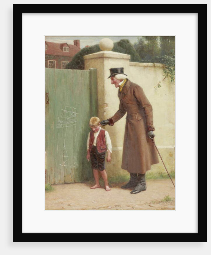 The Village Artist, 1899 by John Charles Dollman