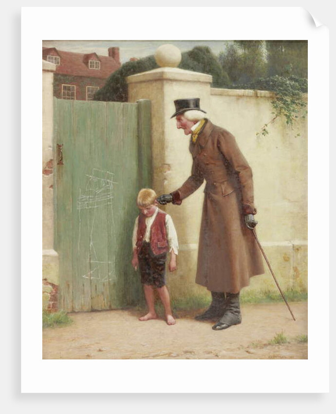 The Village Artist, 1899 by John Charles Dollman