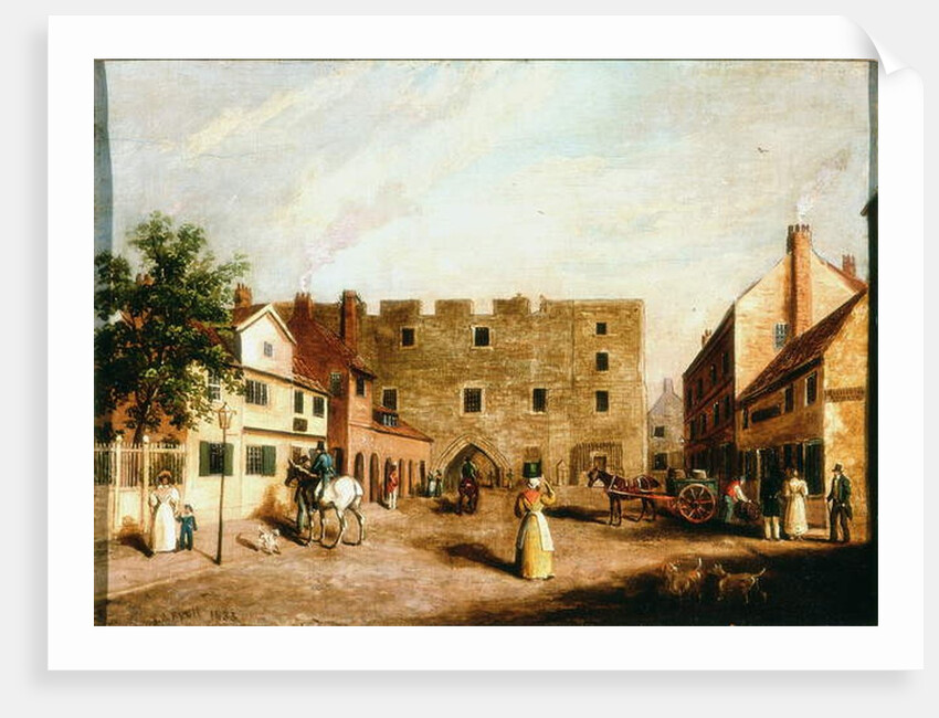 Newgate, Newcastle upon Tyne, c.1820 by James Russell Ryott