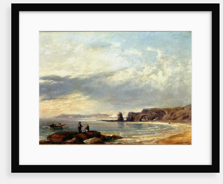 Marsden Rocks, Sunderland, 1847 by John Wilson Carmichael