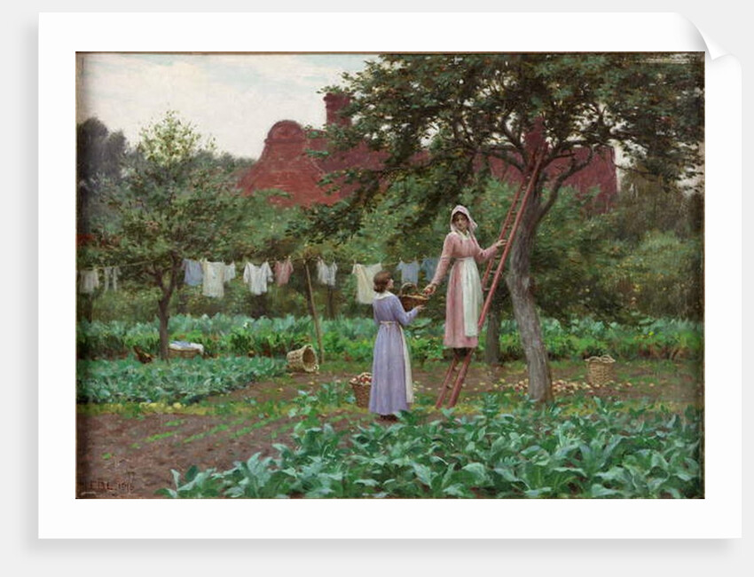 September, 1915 by Edmund Blair Leighton