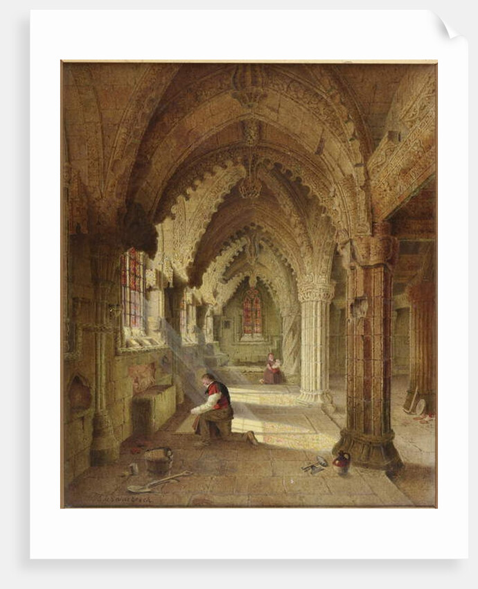 Rosslyn Chapel, c.1852 by Samuel Dukinfield Swarbreck
