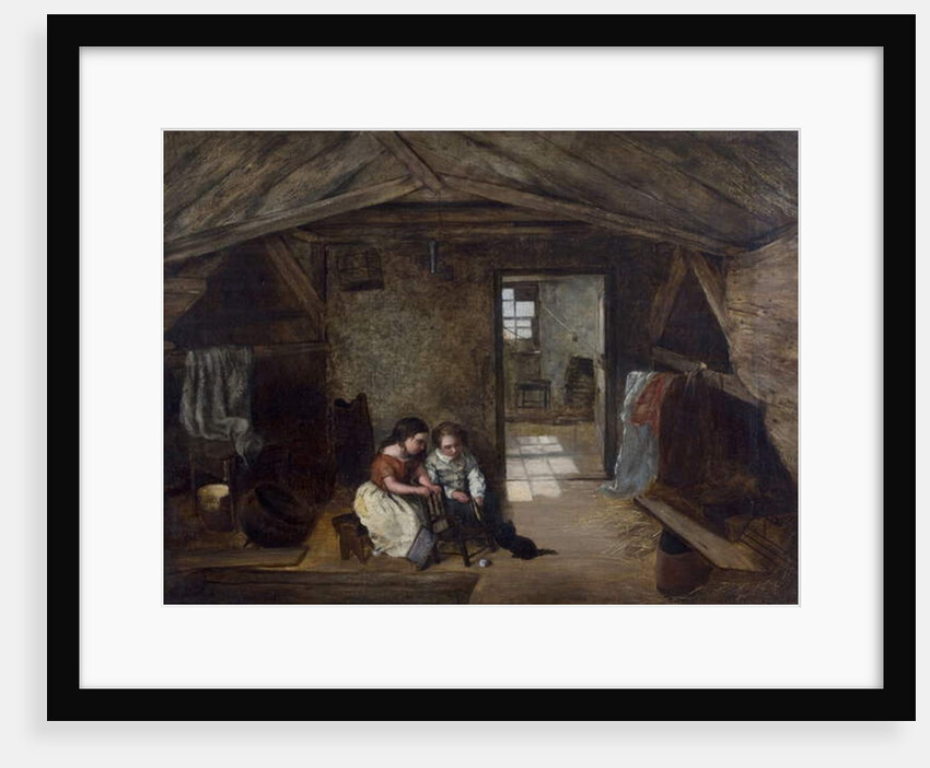 Reverend John Wesley's Study, Orphan House, Newcastle, 1856 by English School