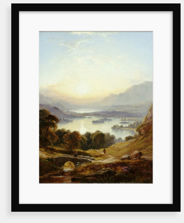 Derwentwater and Bassenthwaite Lakes, Keswick, 1877 by George Blackie Sticks