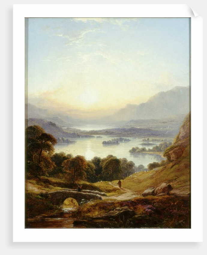 Derwentwater and Bassenthwaite Lakes, Keswick, 1877 by George Blackie Sticks