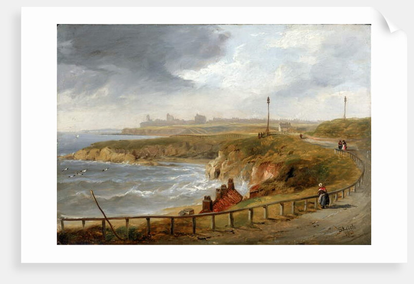 Tynemouth from Cullercoats by John Wilson Carmichael