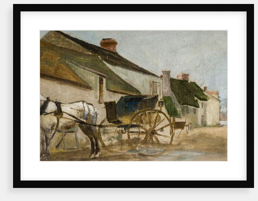 Pony and Cart by Joseph Crawhall