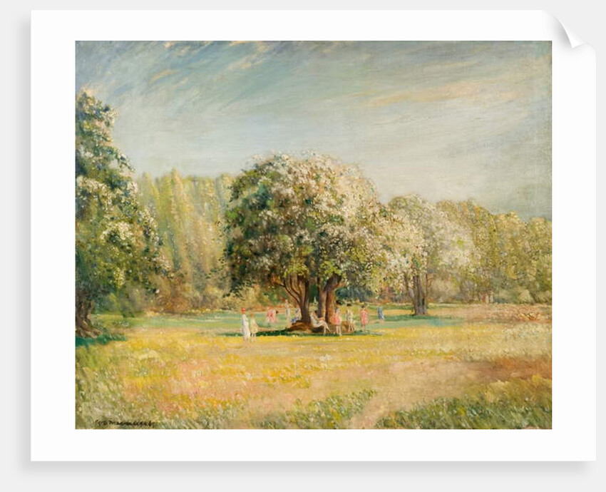 Blossom Time, Epping Forest, Essex by William Brown MacDougall