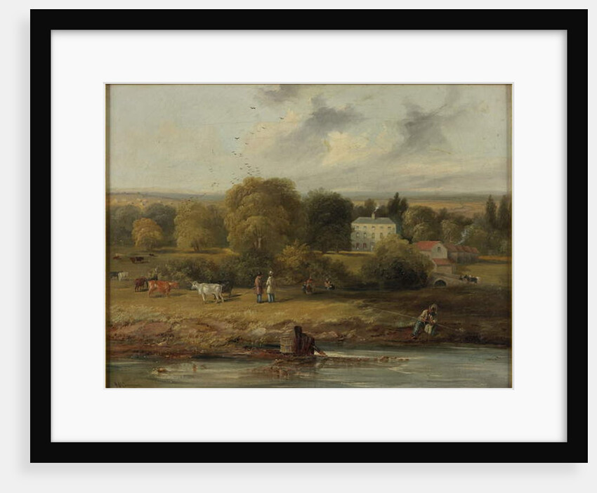 Landscape with a Country House, 1838 by John Wilson Carmichael