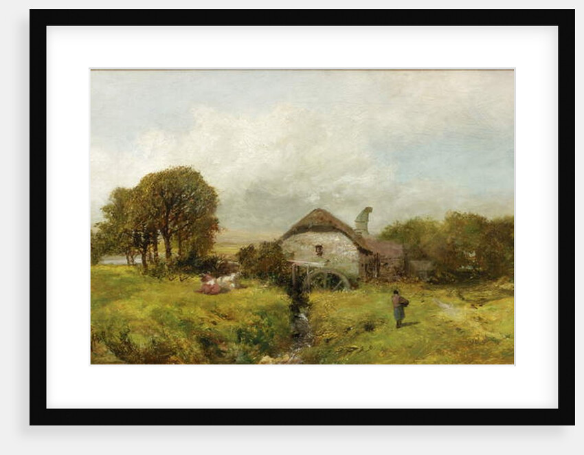 Mill near Sheppard, Devon, c.1865 by James Peel