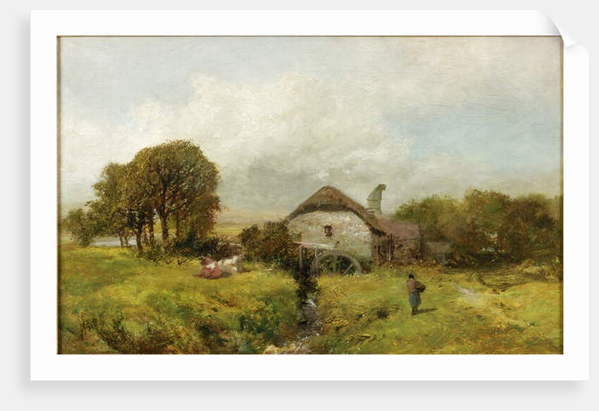 Mill near Sheppard, Devon, c.1865 by James Peel